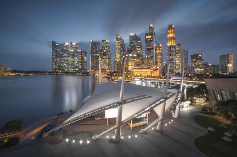 日落后狮城cbd