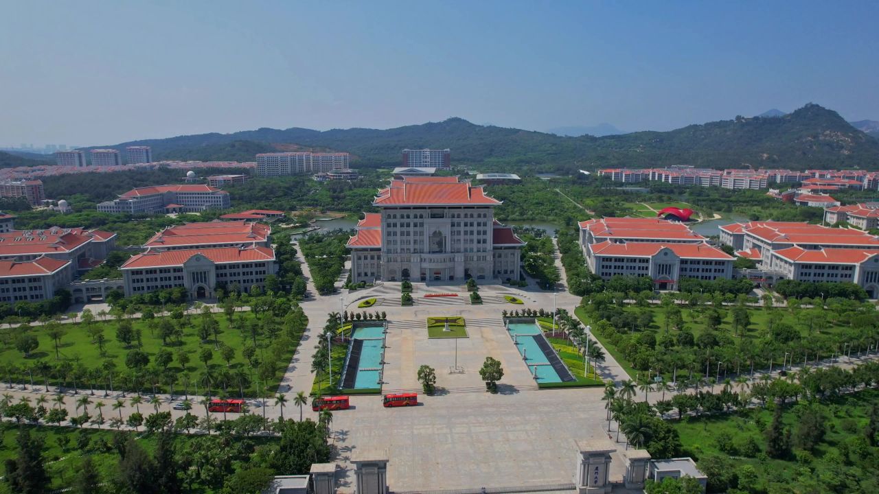 航拍厦门大学翔安校区