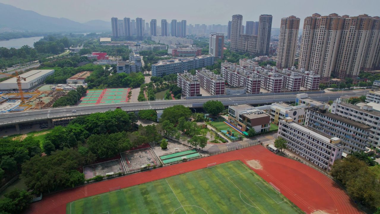 航拍漳州闽南师范学院