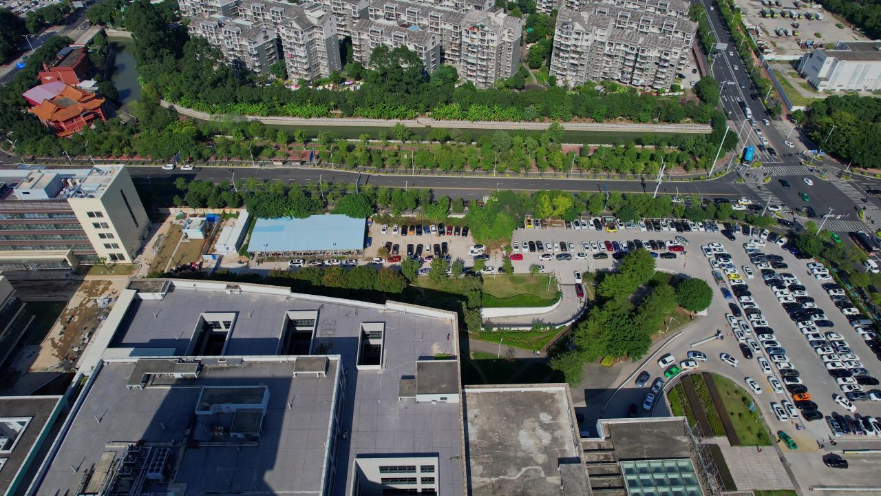 航拍福建省立医院南院