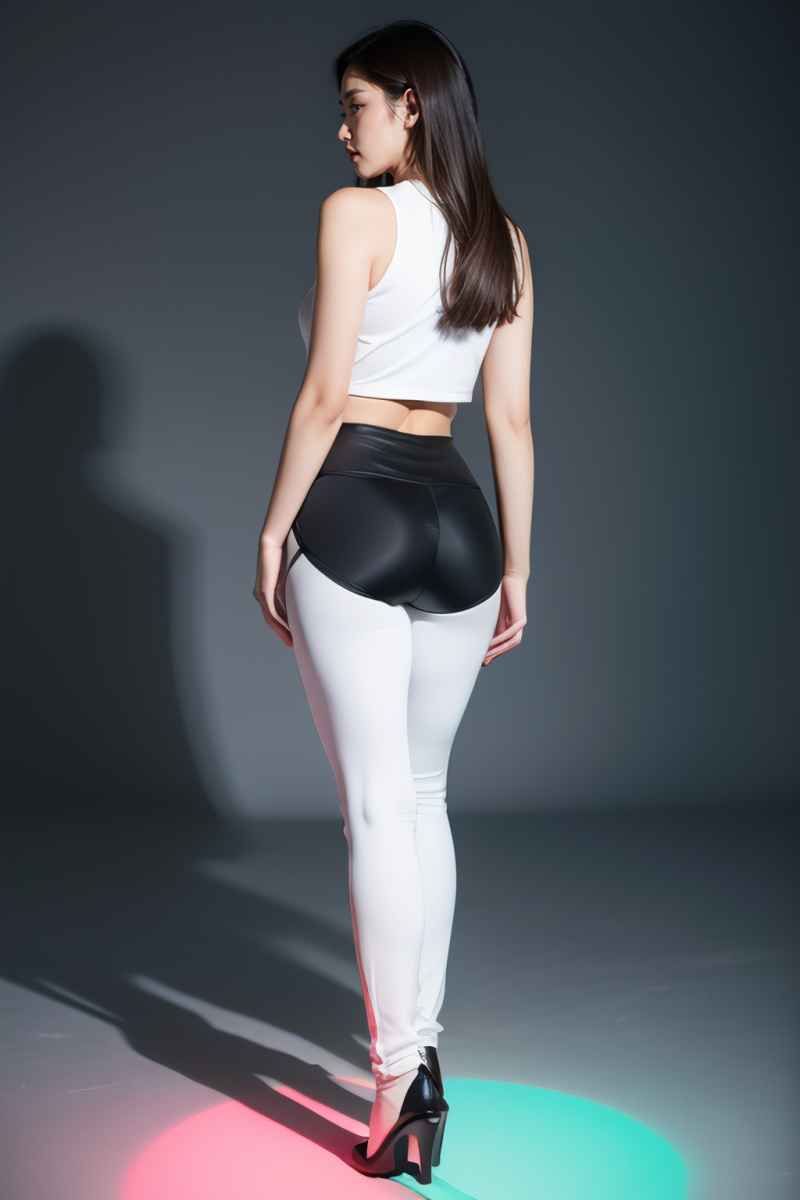 背影美女摄影图 70