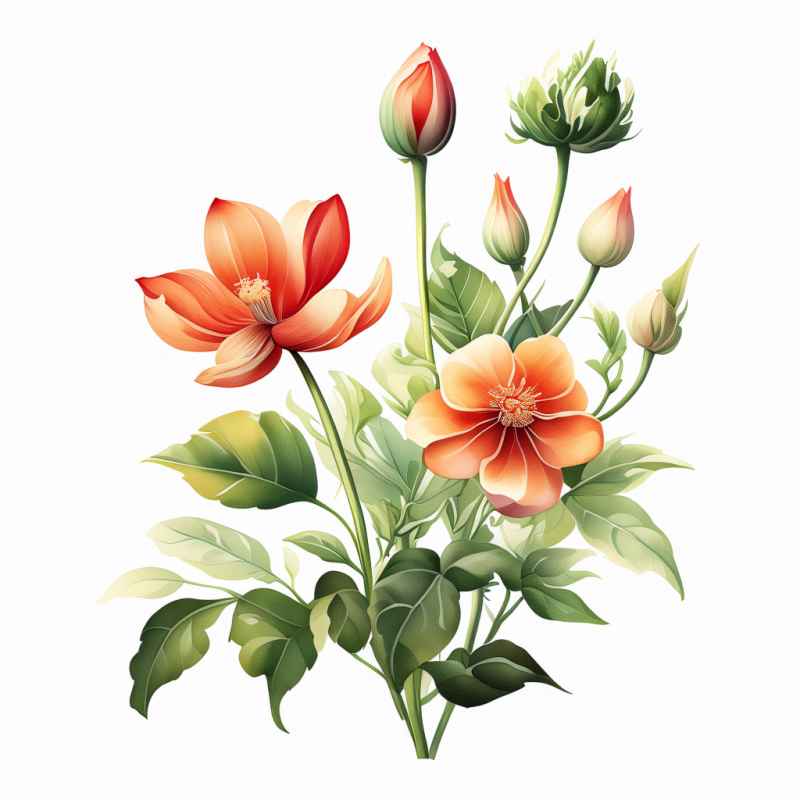花草植物手绘 4