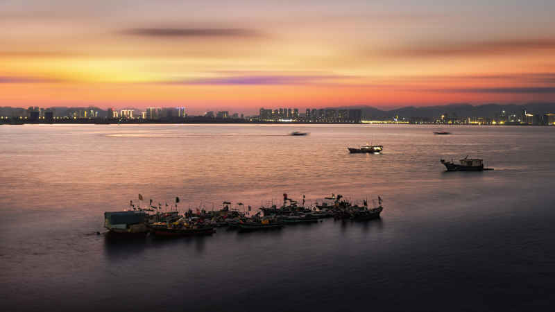 珠海日落