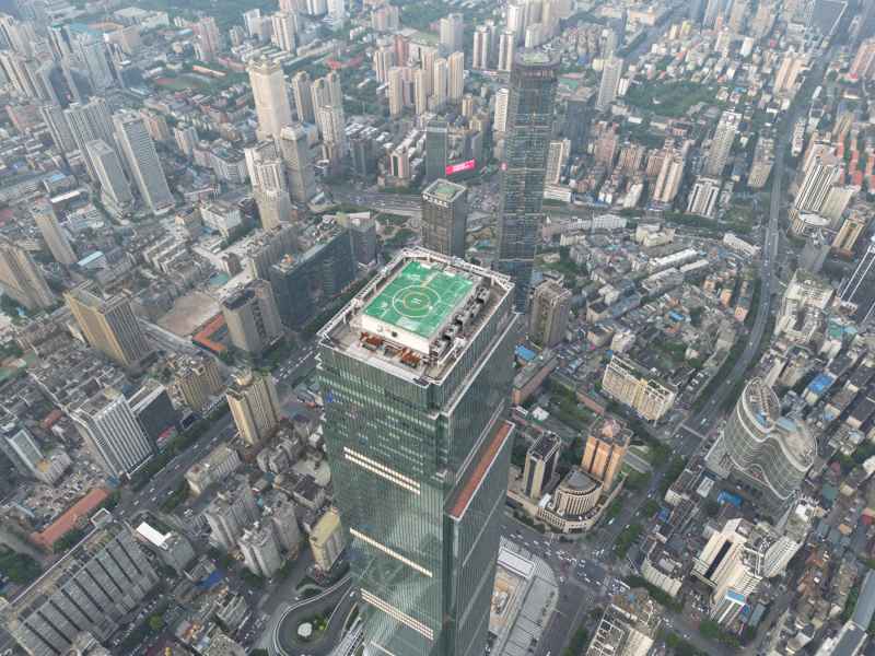 国金中心航拍