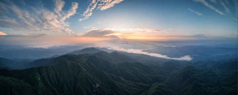 大围山日出