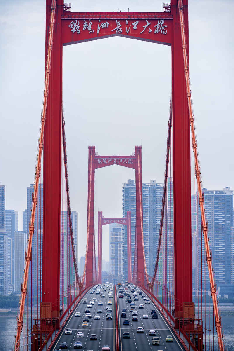 鹦鹉洲长江大桥
