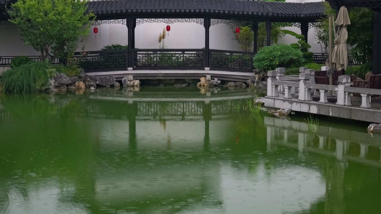 中式园林连廊游廊 14