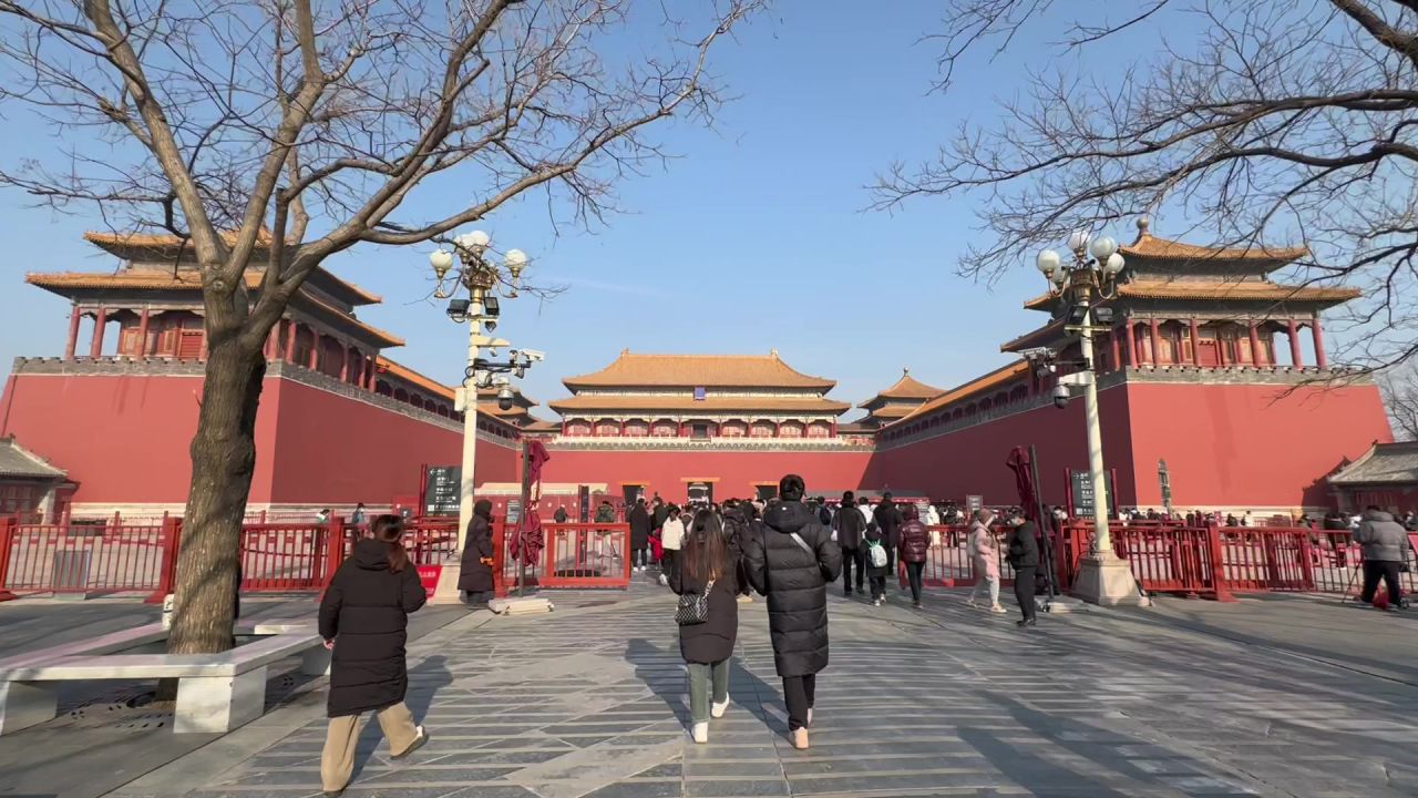 故宫午门步行进入