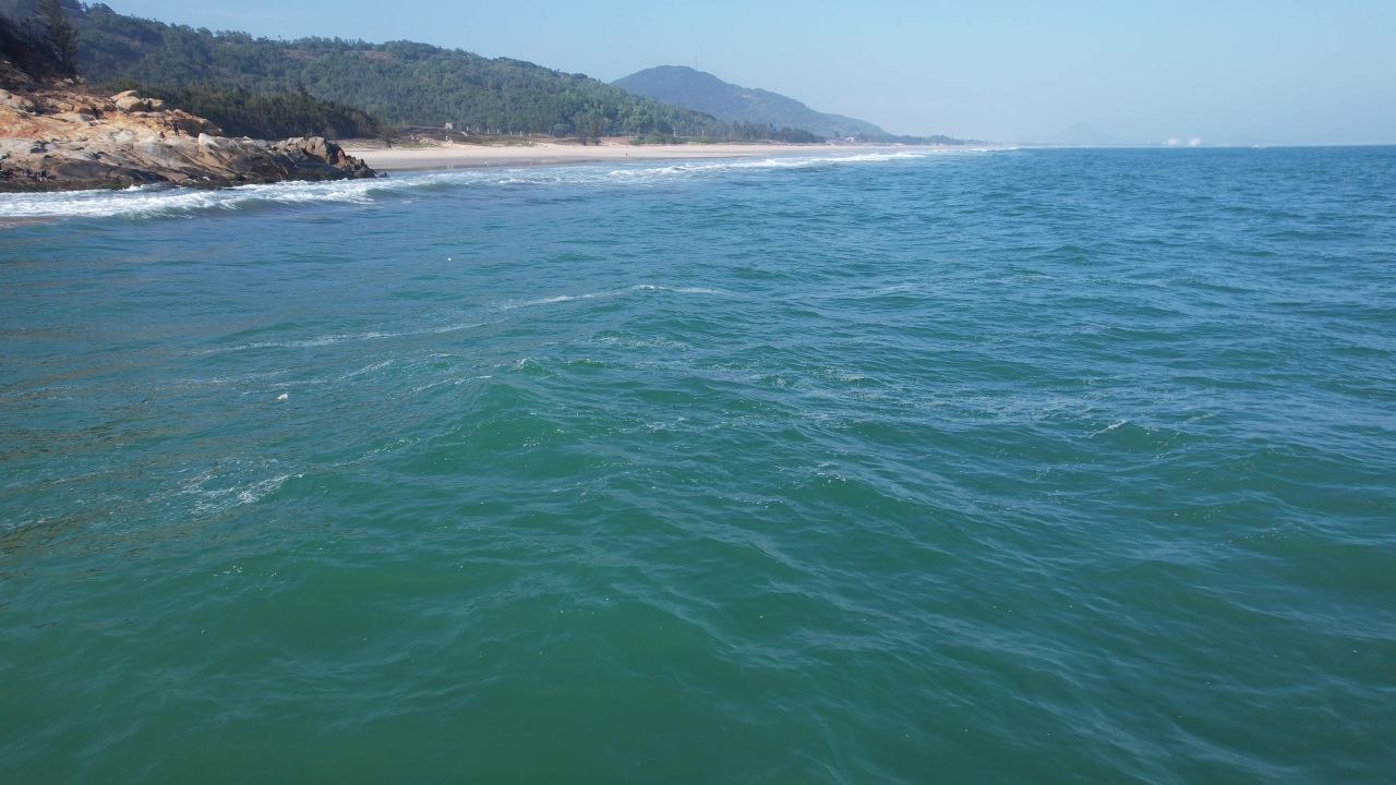 波涛汹涌的大海航拍 13
