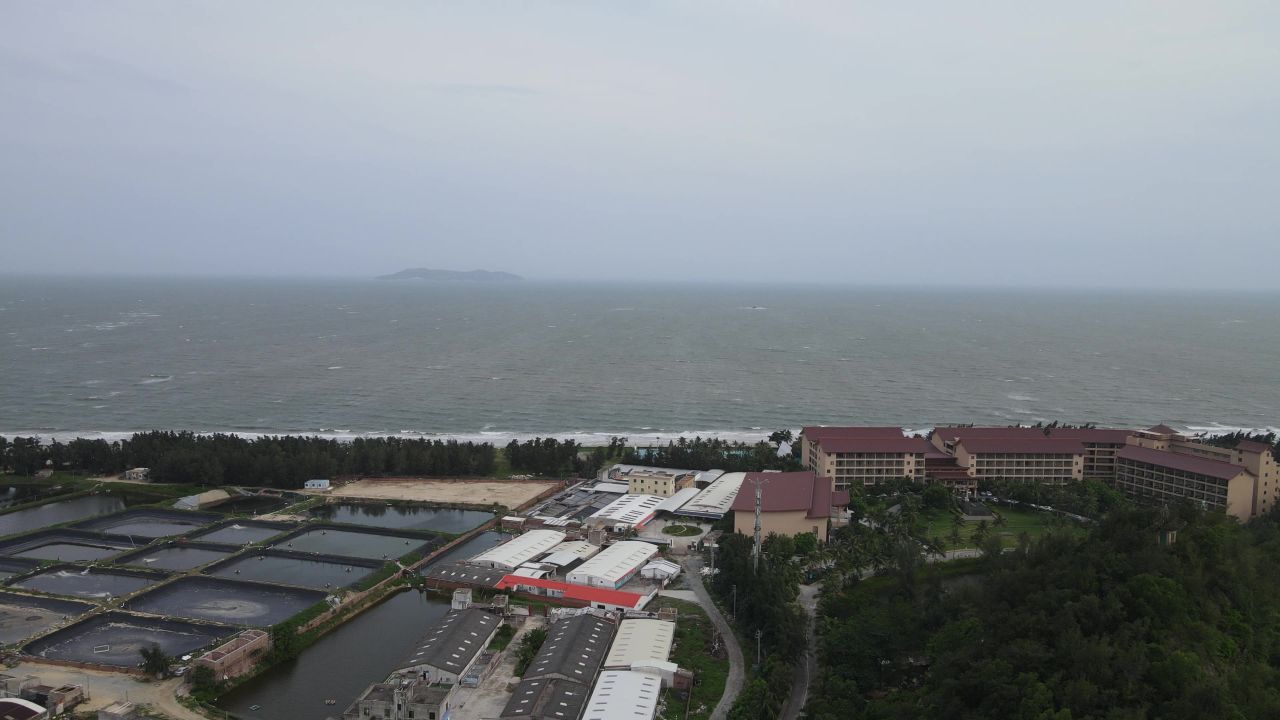 广东茂名浪漫海岸风景区航拍 22