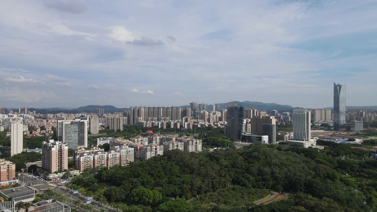 东莞市区远景航拍 7