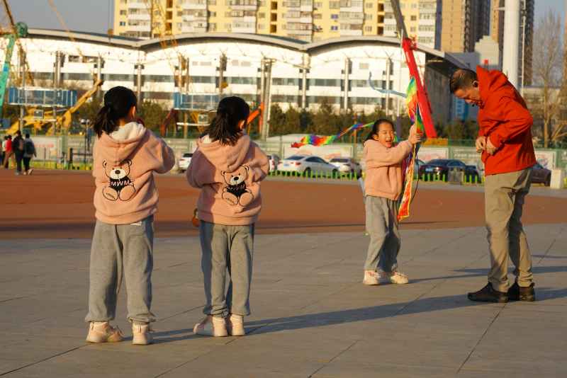 她们好像很开心