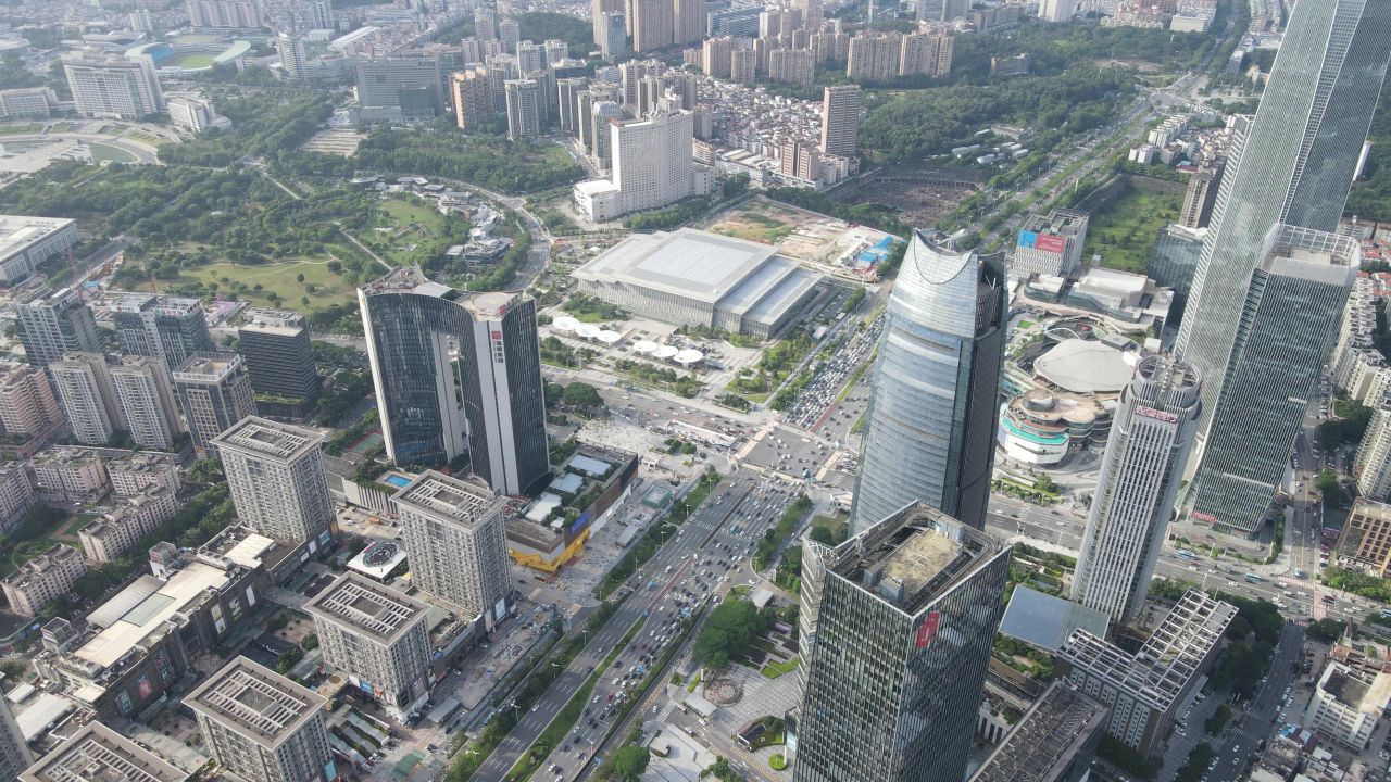 东莞市区远景航拍 25
