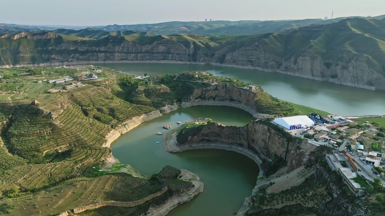山西老牛湾航拍 4