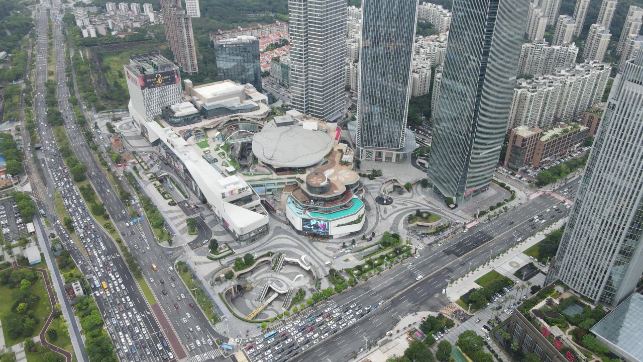 东莞国贸中心航拍 3