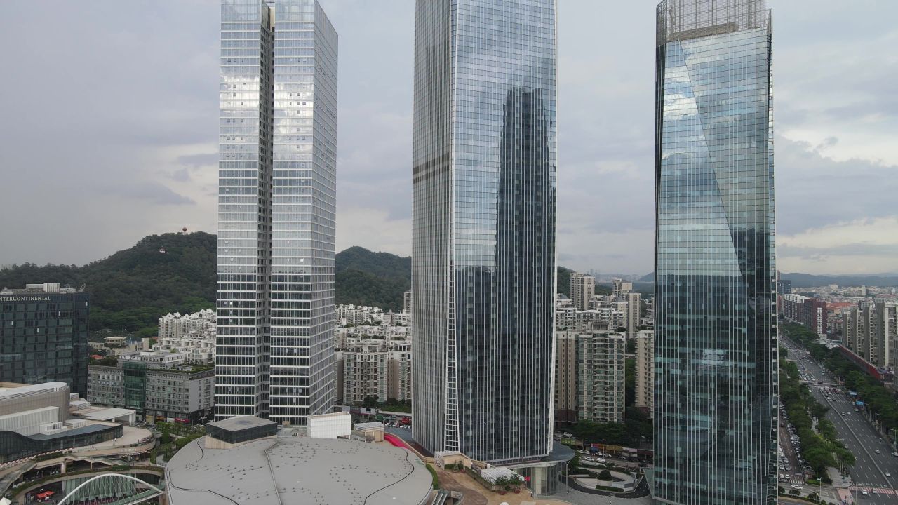 东莞国贸中心航拍 9