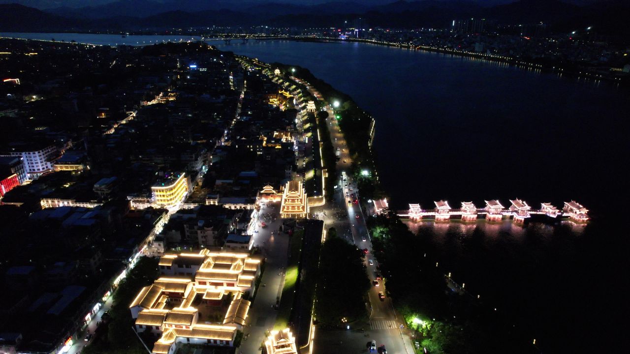 潮州夜景航拍 4