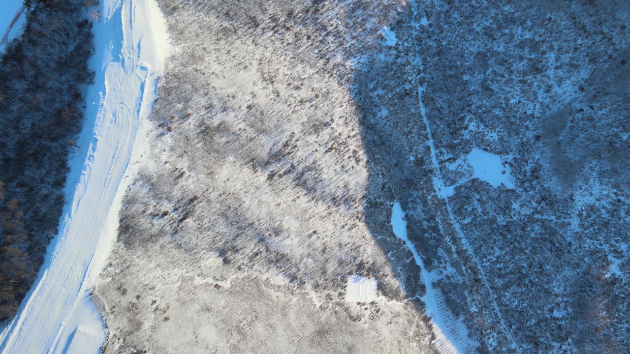 航拍山脊