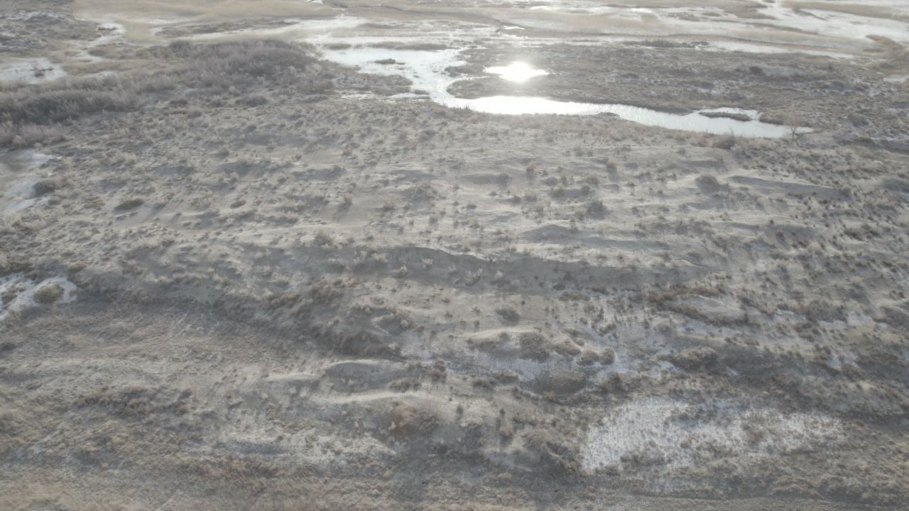 艾比湖航拍 2