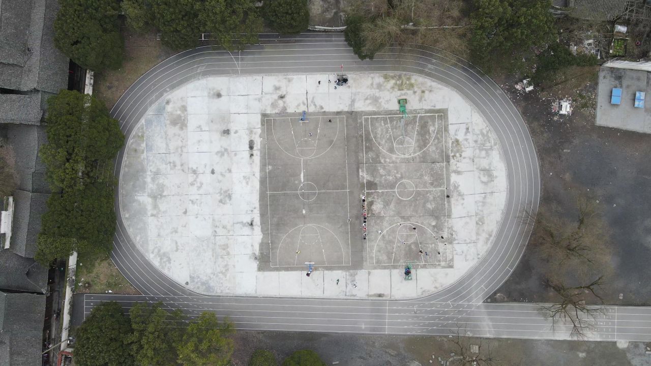 湖南洪江黔阳古城4A景区航拍 