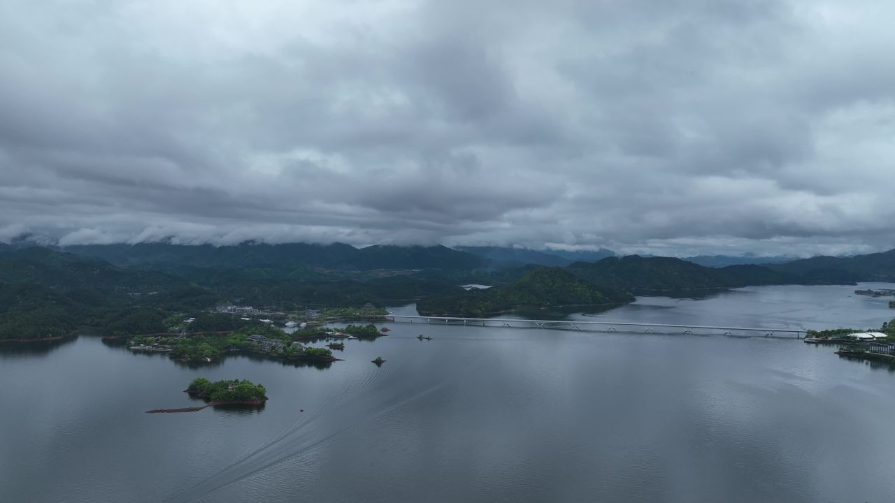 4K航拍浙江千岛湖风景区 28