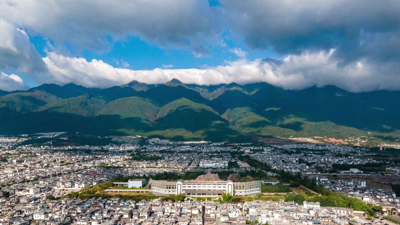 大理古城延时