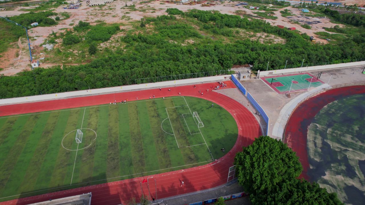 航拍厦门大嶝中学 3