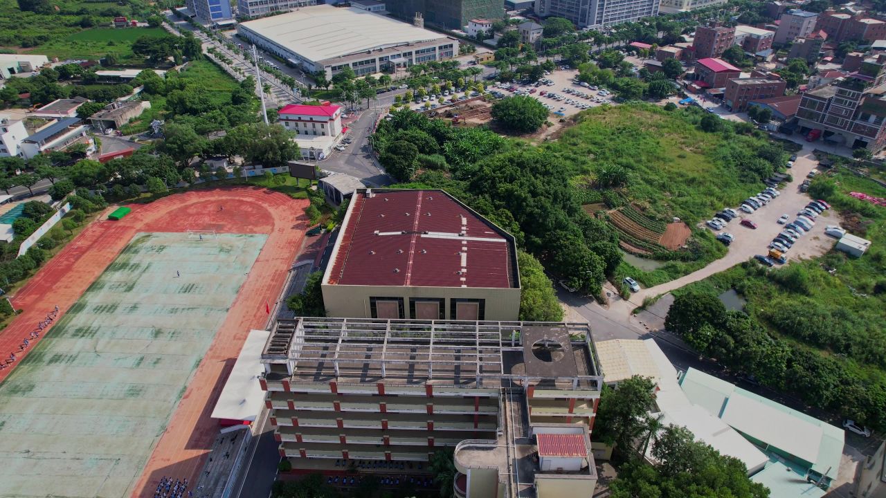 航拍厦门海沧中专职业学校 8