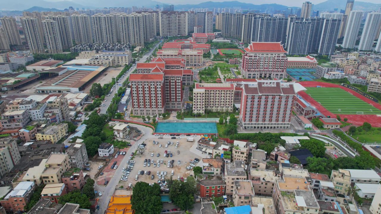航拍厦门集美工业学校 3
