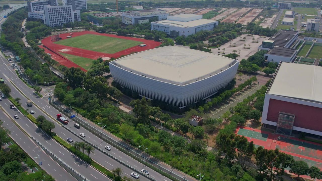 航拍厦门运动训练中心 1