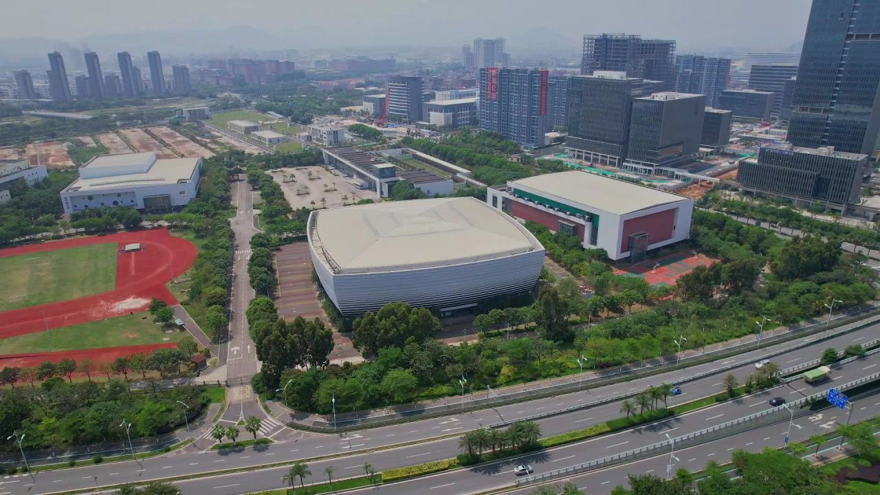 航拍厦门运动训练中心 14