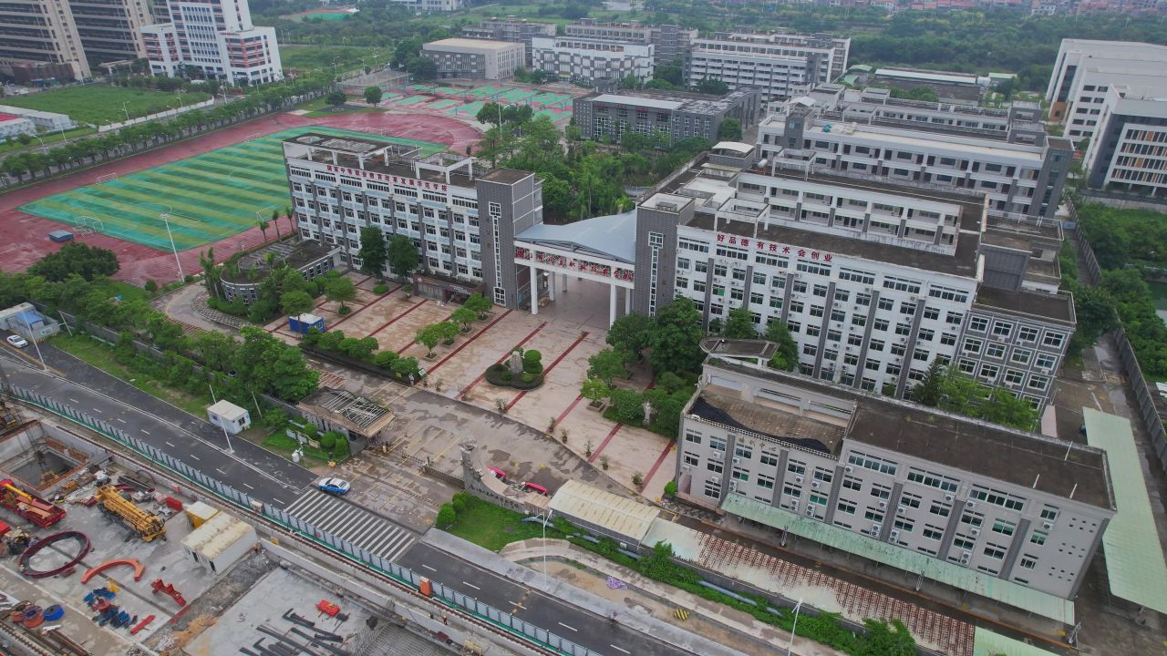航拍厦门同安职业技术学校 9