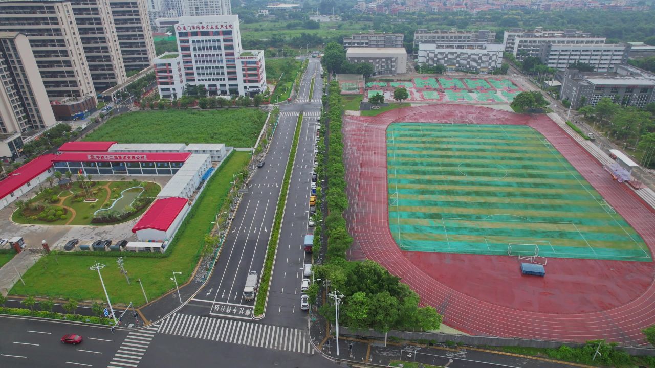 航拍厦门同安职业技术学校 10