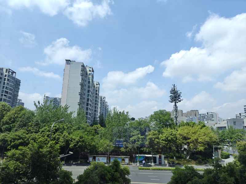 城市白云