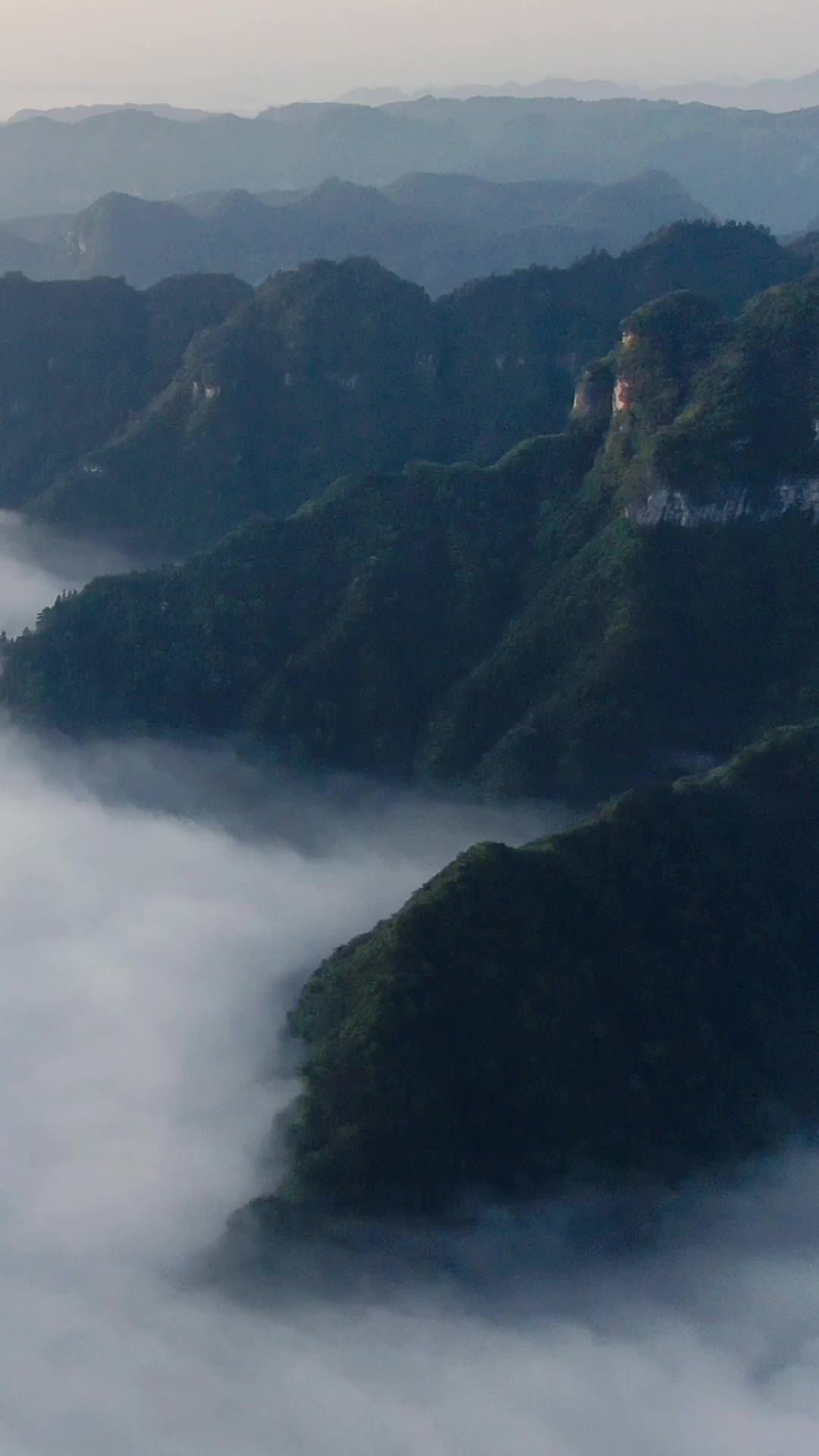  旅游景区湖南湘西矮寨奇观5A景区