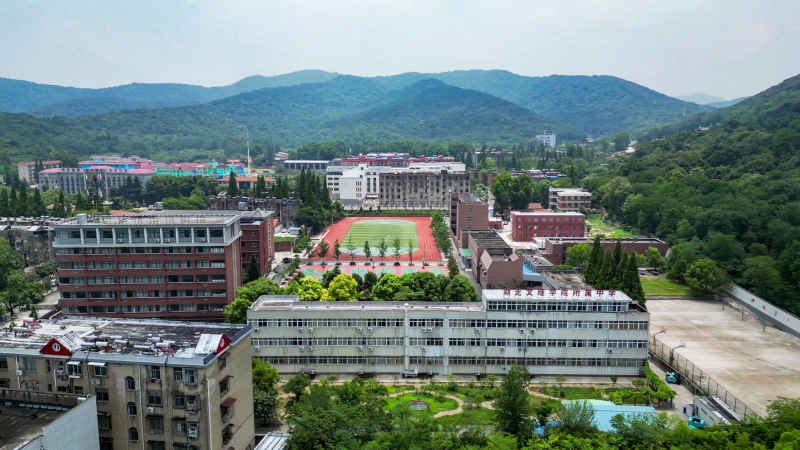 航拍襄阳职业技术学院