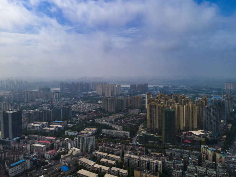 湖南株洲神龙公园航拍