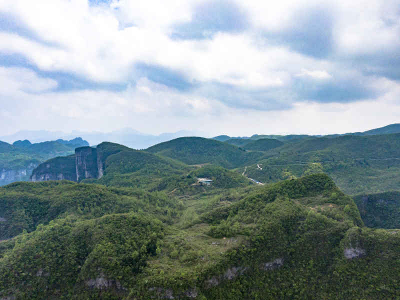 自然风景巍峨大山高山