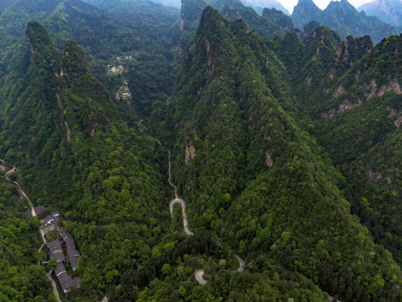 湖南张家界山川地貌