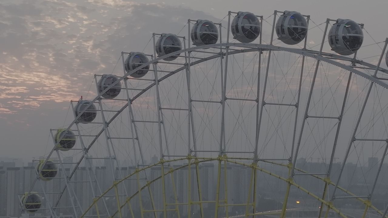 夕阳下的摩天轮 4