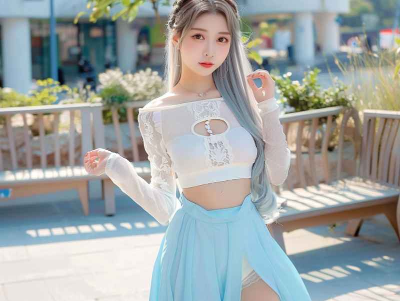 街拍少女 5