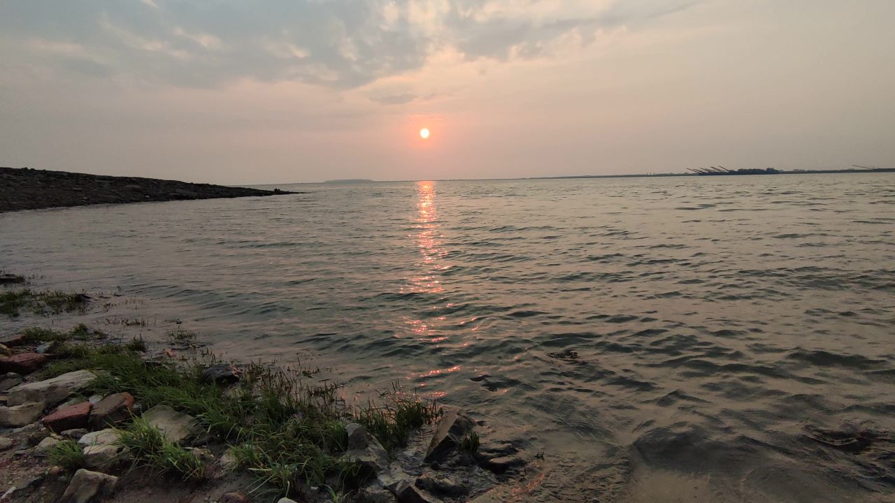 湖南 岳阳 洞庭湖 风光 航拍