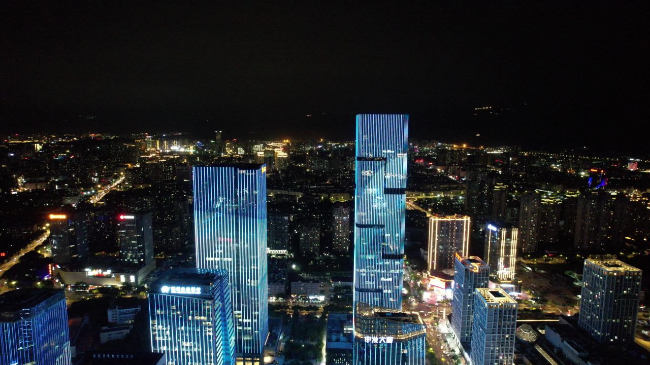 福建福州城市夜景
