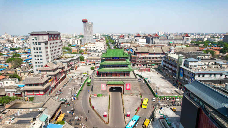 开封鼓楼历史文化古建筑