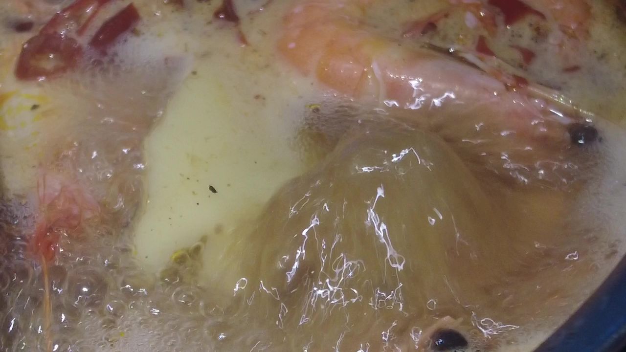 沸腾的火锅实拍美食 