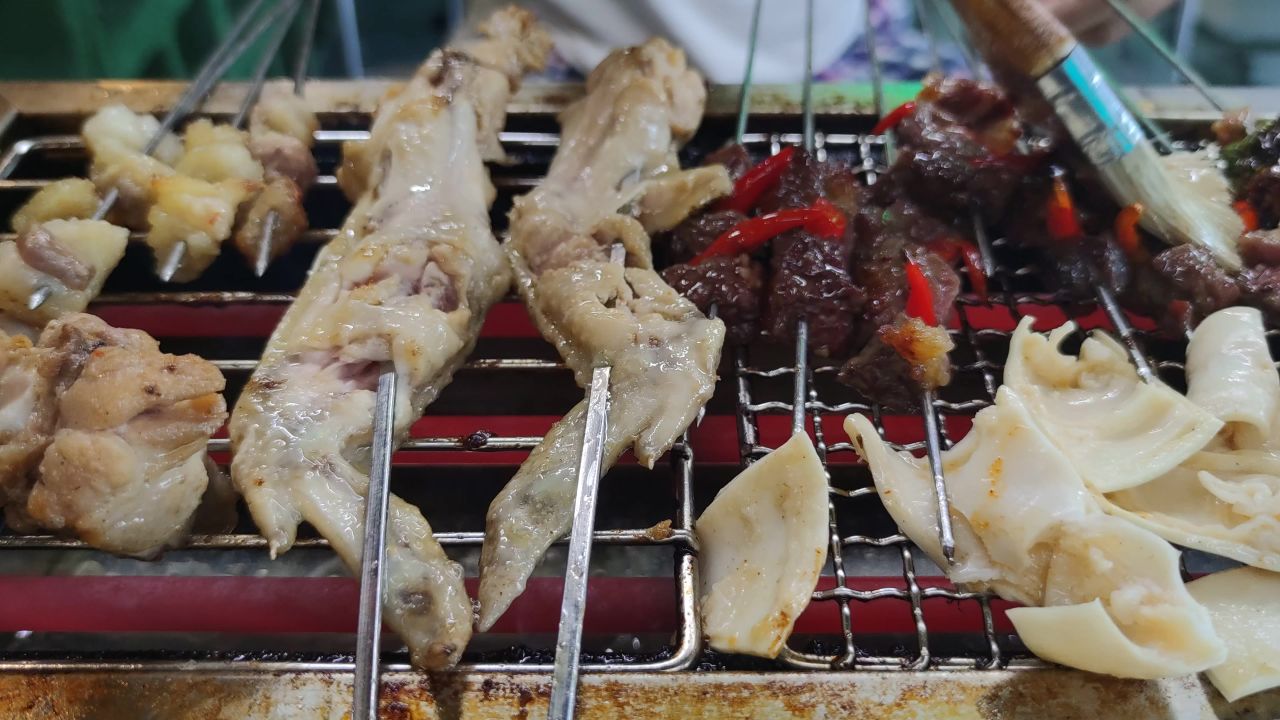 美食烧烤美味好吃实拍