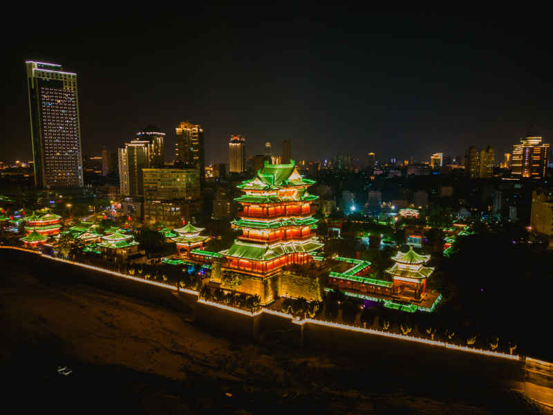 江西 南昌 滕王阁 夜景