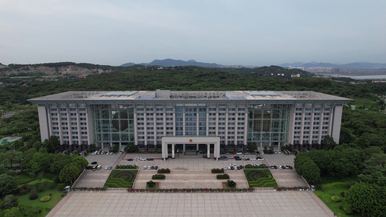 福建泉州城市风光地标建筑航拍
