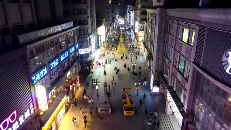 江西南昌城市风光航拍摄影图
