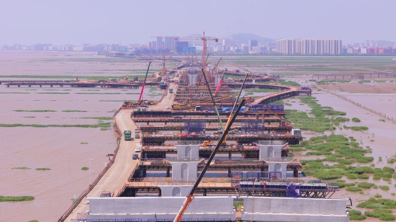 乐清滨海大道建设 1